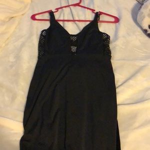 Silence + Noise Black mini dress